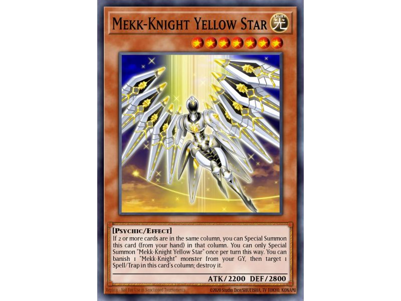 Mekk-Knight Yellow Star (Rare)
