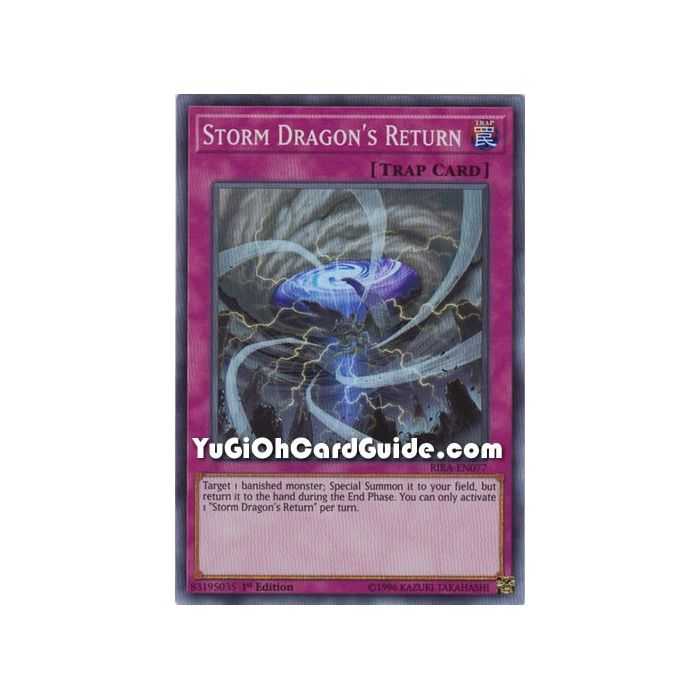 Storm Dragon's Return (Ultra Rare) – 2020 Tin of Lost Memories | Carta YUGIOH en México