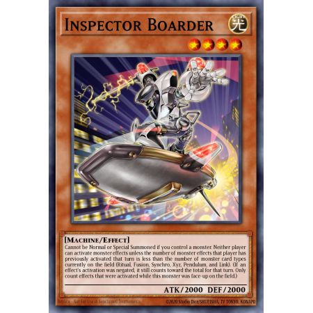 Inspector Boarder (Secret Rare)