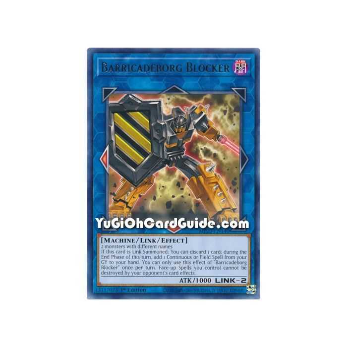 Barricadeborg Blocker (Rare) – 2020 Tin of Lost Memories | Carta YUGIOH en México