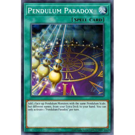 Pendulum Paradox (Secret Rare)