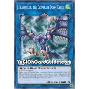 Hraesvelgr, the Desperate Doom Eagle (Common) – 2020 Tin of Lost Memories | Carta YUGIOH en México