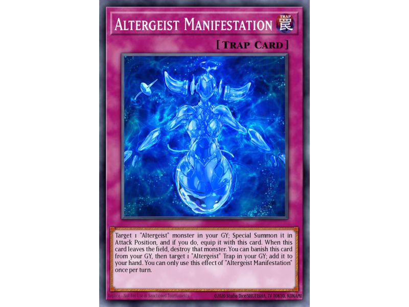 Altergeist Manifestation (Super Rare)