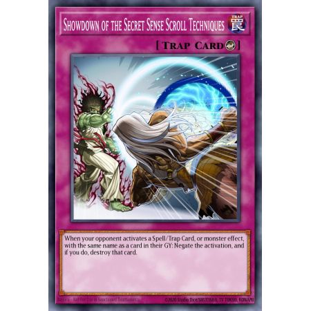 Showdown of the Secret Sense Scroll Techniques (Common)