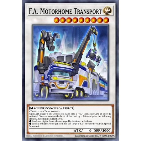 F.A. Motorhome Transport (Common)