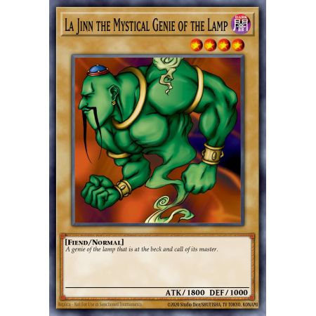 La Jinn the Mystical Genie of the Lamp (Ultra Rare)