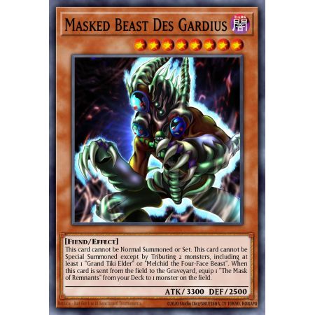 Masked Beast Des Gardius (Ultra Rare)