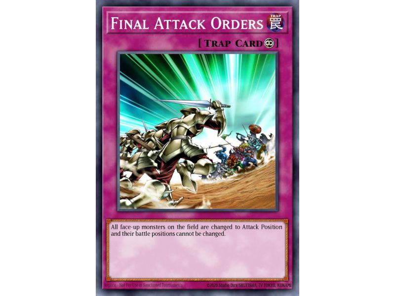 Final Attack Orders (Ultra Rare)