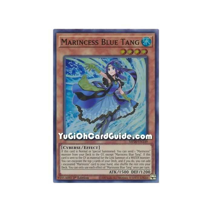 Marincess Blue Tang (Super Rare) – 2020 Tin of Lost Memories | Carta YUGIOH en México