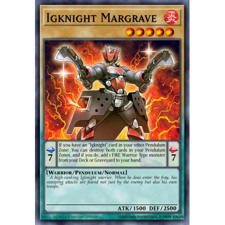 Igknight Margrave (Super Rare)