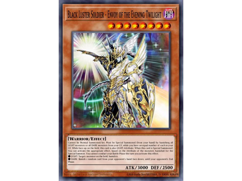Black Luster Soldier - Envoy of the Evening Twilight (Super Rare)