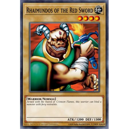 Rhaimundos of the Red Sword (Short Print)