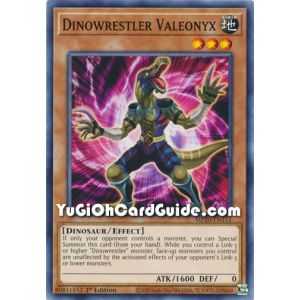 Dinowrestler Valeonyx – 2020 Tin of Lost Memories | Carta YUGIOH en México