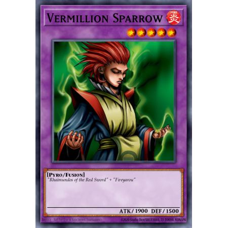 Vermillion Sparrow (Short Print)