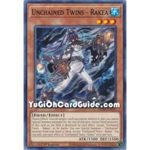Unchained Twins - Rakea (Common) – 2020 Tin of Lost Memories | Carta YUGIOH en México