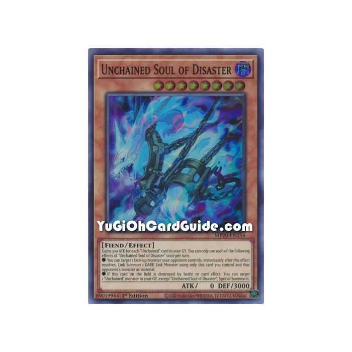Unchained Soul of Disaster (Super Rare) – 2020 Tin of Lost Memories | Carta YUGIOH en México