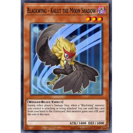 Blackwing - Kalut the Moon Shadow (Super Rare)