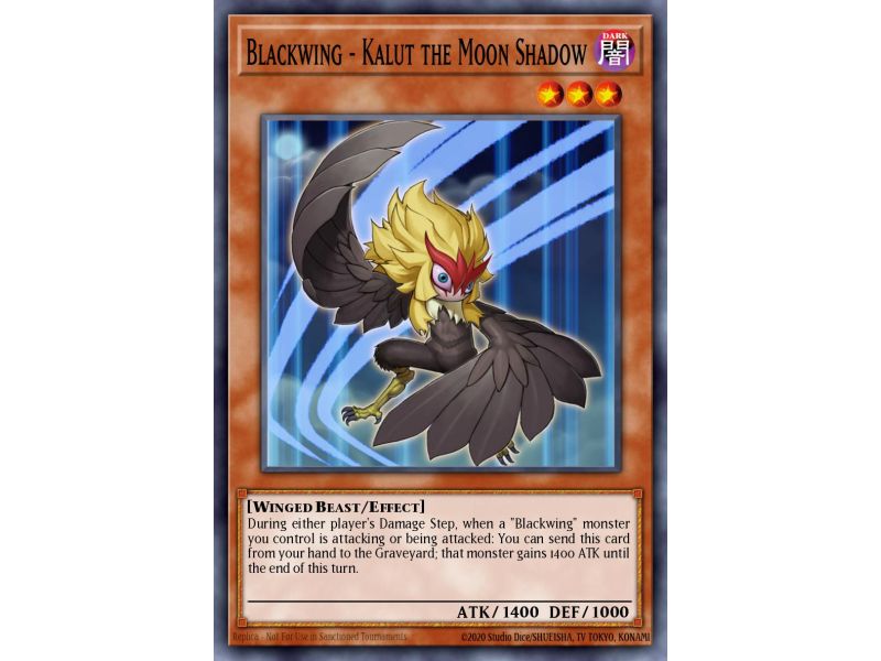 Blackwing - Kalut the Moon Shadow (Super Rare)