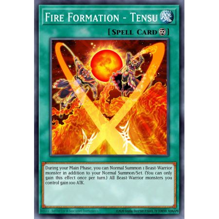 Fire Formation - Tensu (Super Rare)