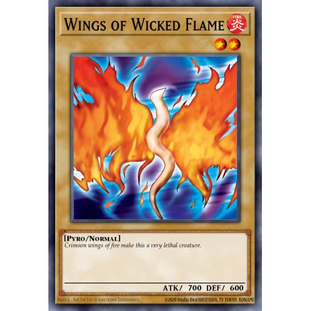 Wings of Wicked Flame (Short Print)