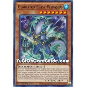 Gladiator Beast Vespasius – 2020 Tin of Lost Memories | Carta YUGIOH en México
