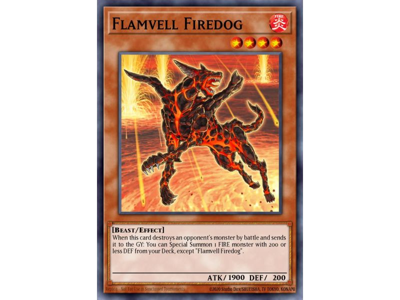 Flamvell Firedog (Super Rare)