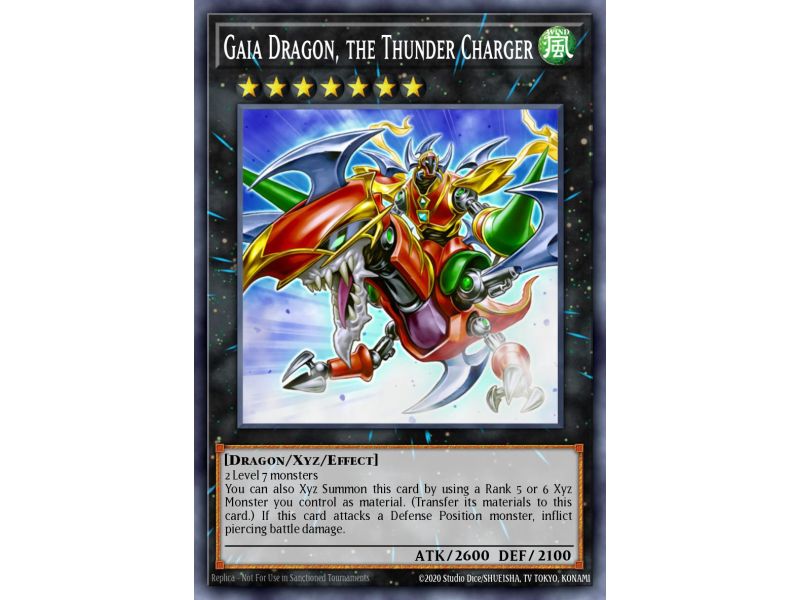 Gaia Dragon, the Thunder Charger (Ultimate Rare)