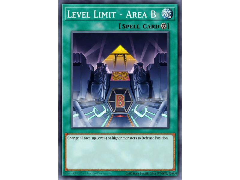 Level Limit - Area B (Super Rare)