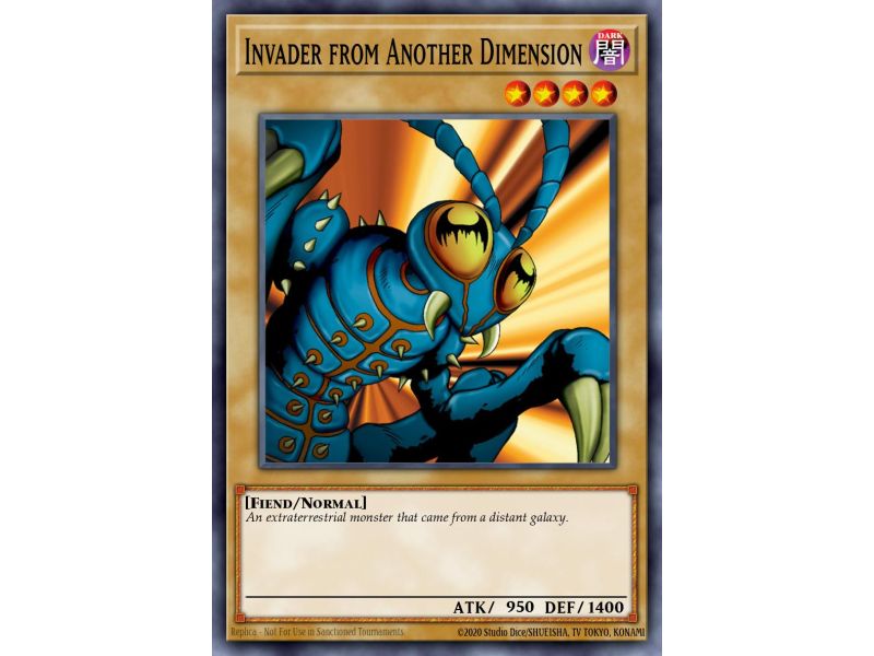Invader from Another Dimension (Short Print)
