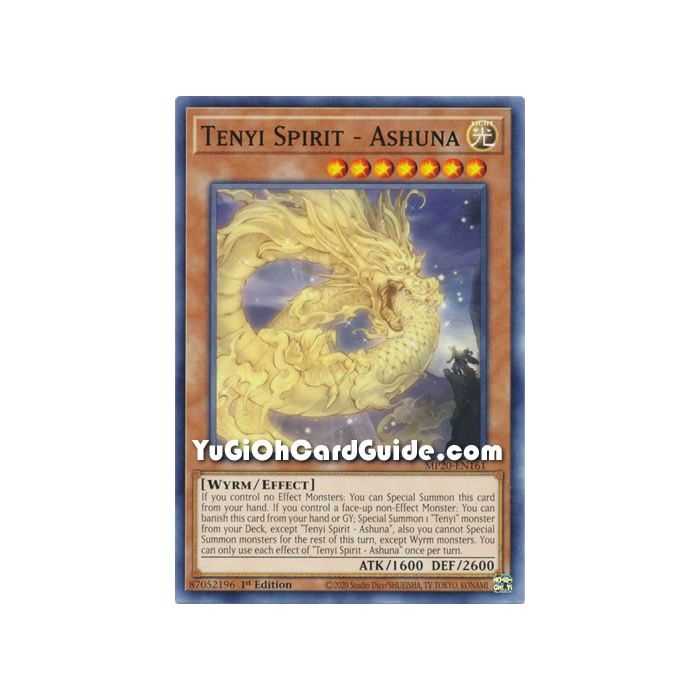 Tenyi Spirit - Ashuna (Common) – 2020 Tin of Lost Memories | Carta YUGIOH en México