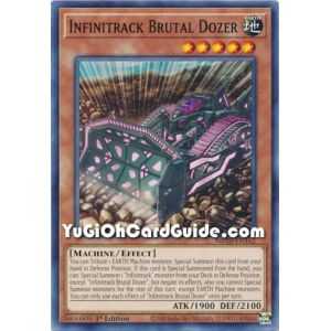 Infinitrack Brutal Dozer (Common) – 2020 Tin of Lost Memories | Carta YUGIOH en México
