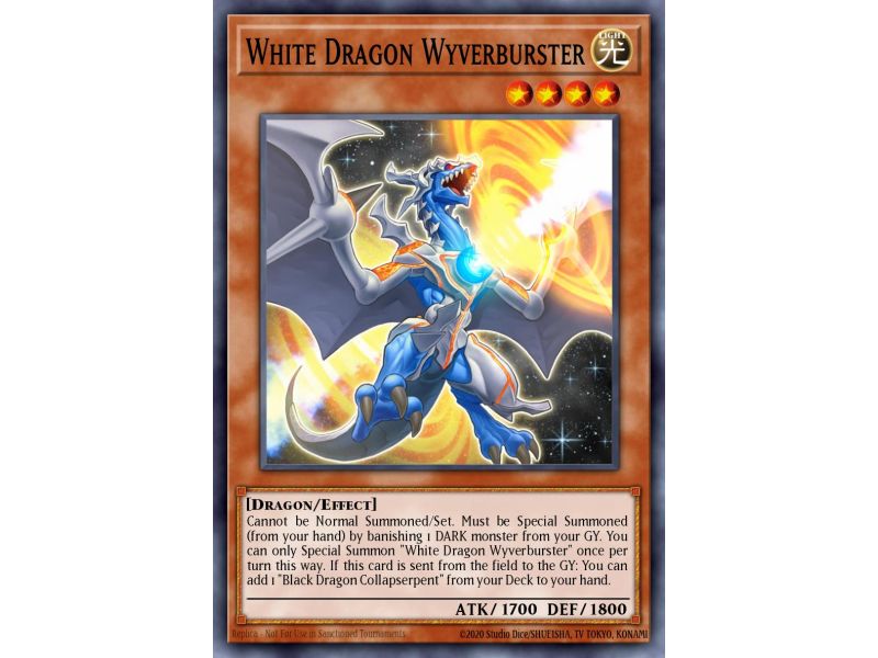 White Dragon Wyverburster (Super Rare)