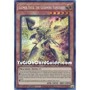 Gizmek Yata, the Gleaming Vanguard (Secret Rare) – 2020 Tin of Lost Memories | Carta YUGIOH en México