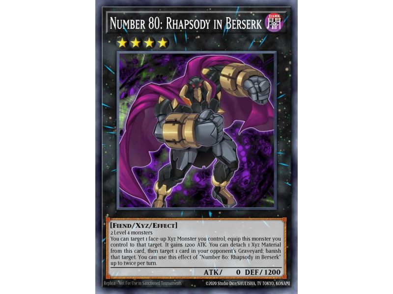 Number 80: Rhapsody in Berserk (Super Rare)