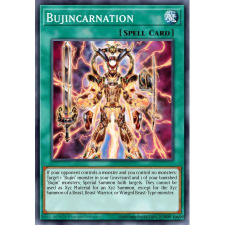 Bujincarnation (Super Rare)