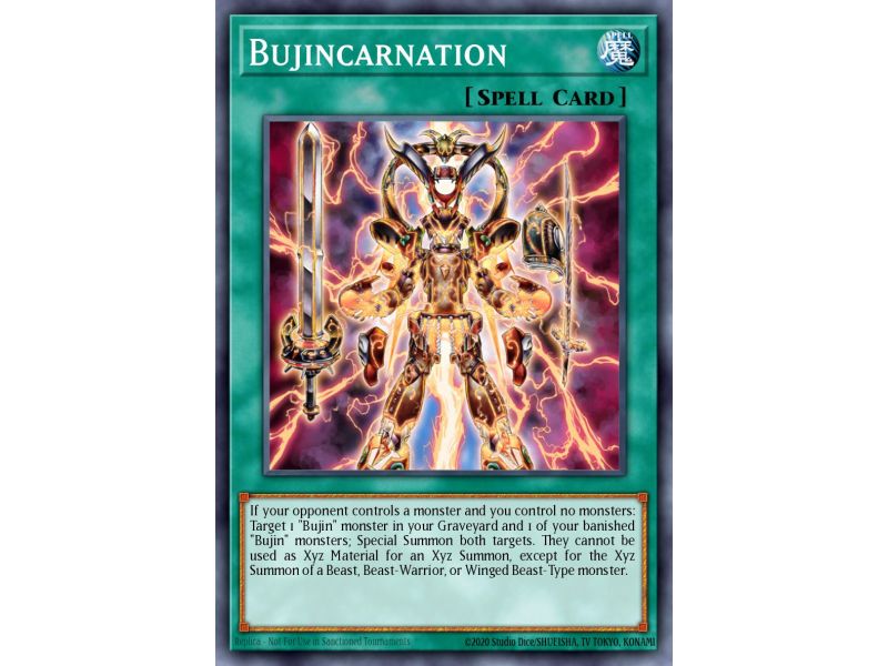 Bujincarnation (Super Rare)