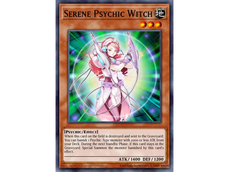 Serene Psychic Witch (Super Rare)