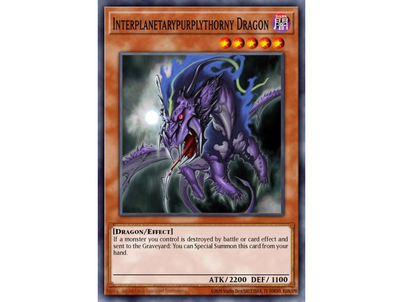 Interplanetarypurplythorny Dragon (Super Rare)