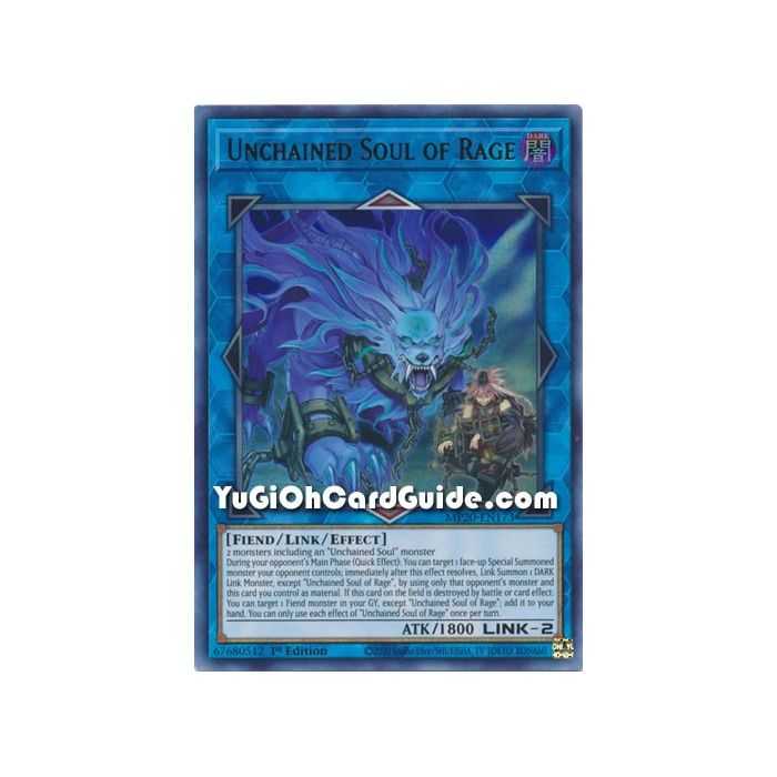 Unchained Soul of Rage (Ultra Rare) – 2020 Tin of Lost Memories | Carta YUGIOH en México