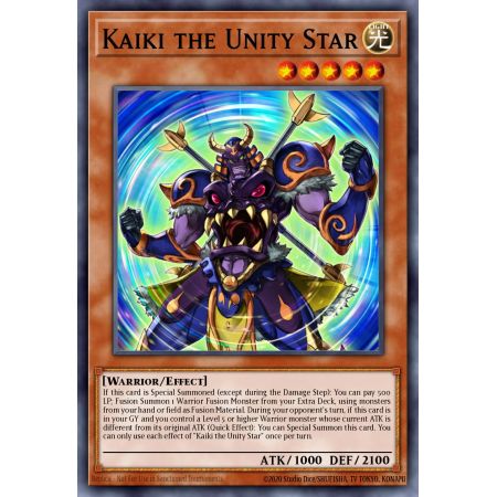 Kaiki the Unity Star (Ultra Rare)
