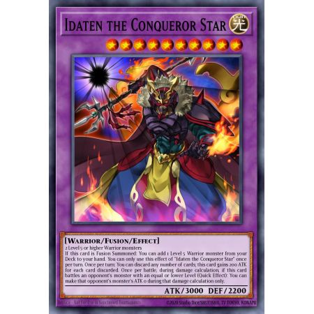 Idaten the Conqueror Star (Ultra Rare)