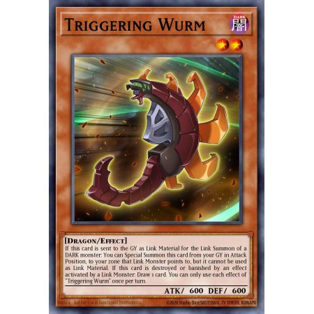 Triggering Wurm (Secret Rare)