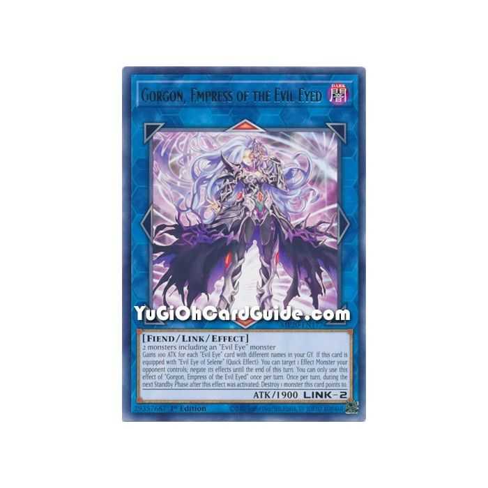 Gorgon, Empress of the Evil Eyed (Rare) – 2020 Tin of Lost Memories | Carta YUGIOH en México