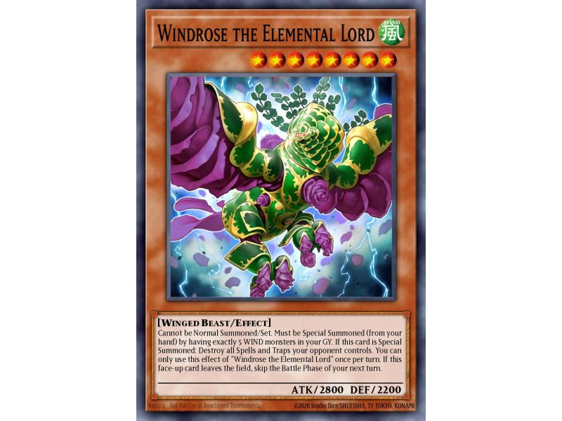 Windrose the Elemental Lord (Ultra Rare)