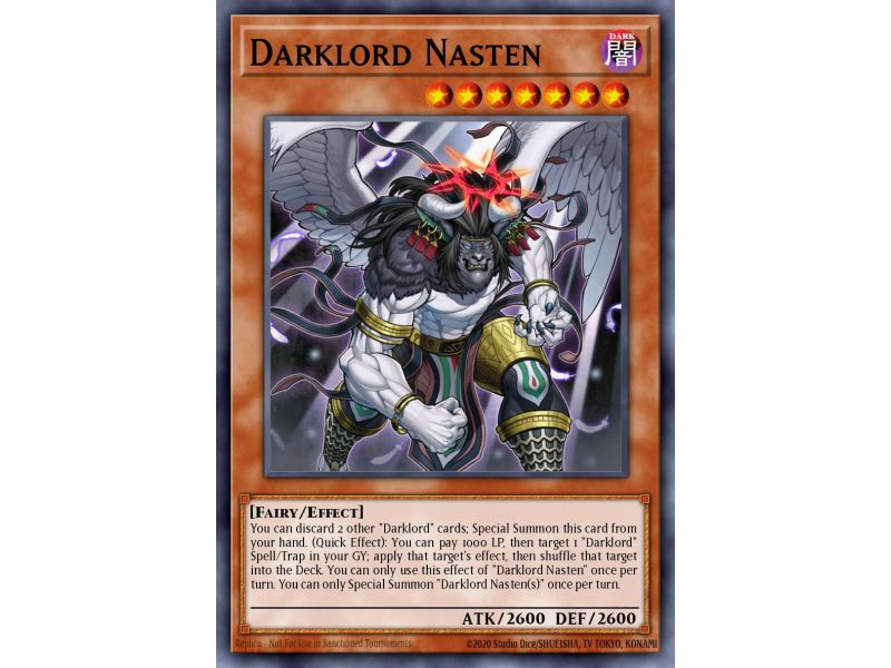 Darklord Nasten (Ultra Rare)