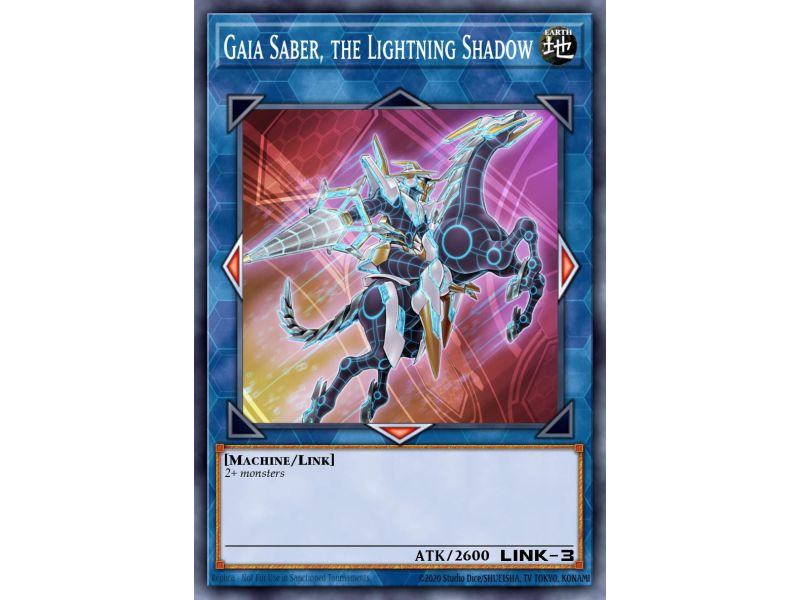 Gaia Saber, the Lightning Shadow (Ultra Rare)