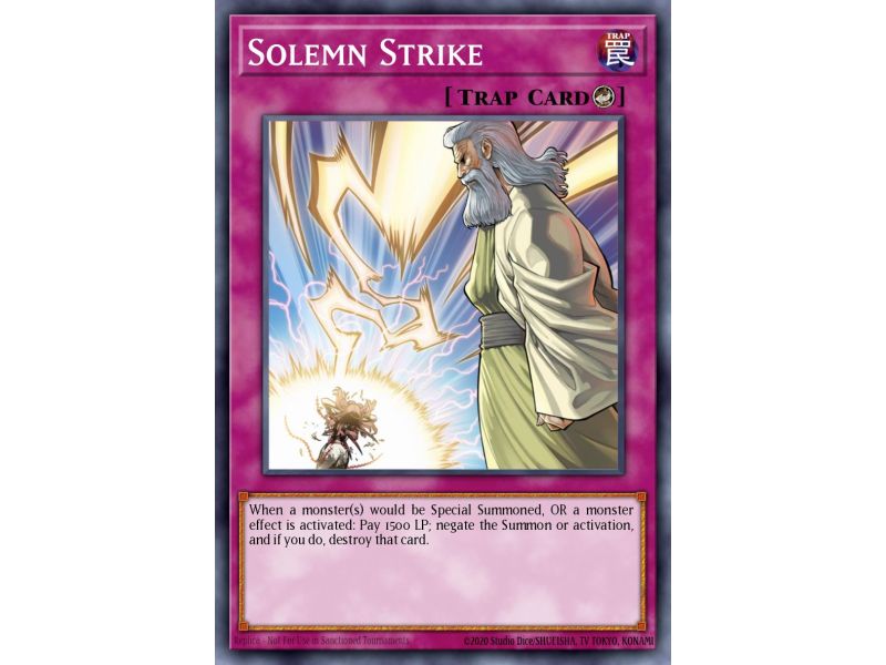 Solemn Strike (Ultra Rare)