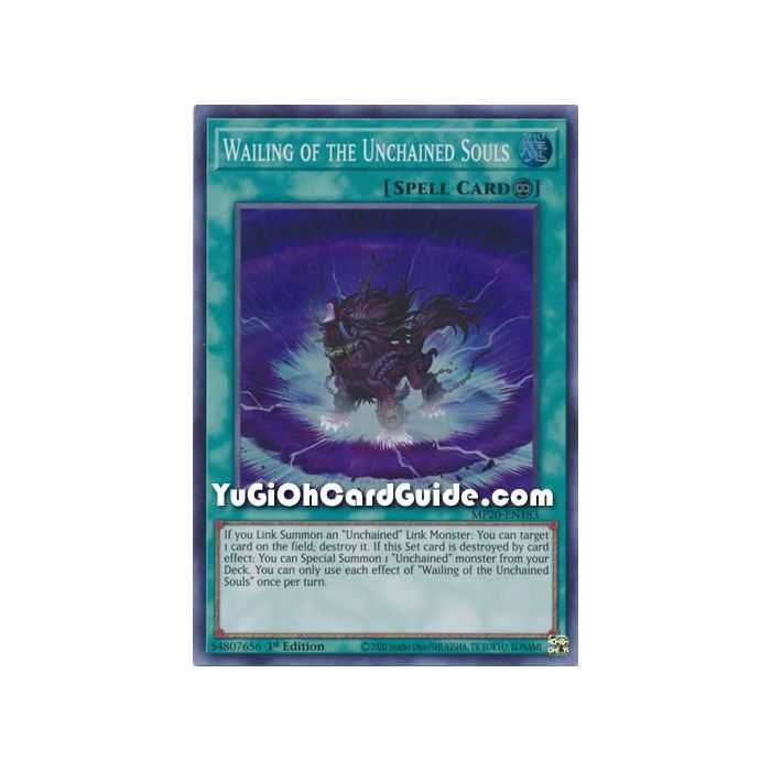 Wailing of the Unchained Souls (Super Rare) – 2020 Tin of Lost Memories | Carta YUGIOH en México