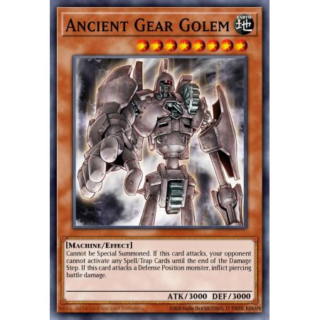 Ancient Gear Golem (Mosaic Rare)