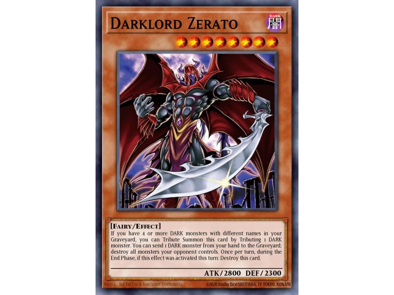 Darklord Zerato (Mosaic Rare)